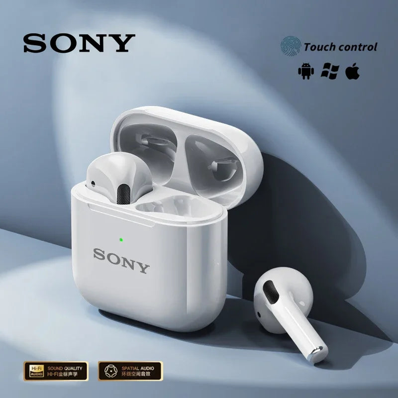Original Sony Pro4 TWS Wireless Earphone Bluetooth Headset HiFi Noise Reduction Earbuds Waterproof Game Sports Mic Headphone