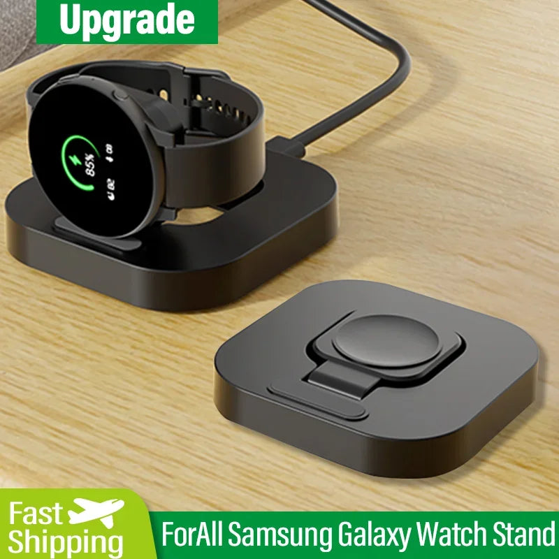 Compatible with Samsung Galaxy Watch 7 Charger Stand 40 44 46mm Galaxy Watch 3 4 5Pro 6 Charge silicone Stand 45 Charging baser