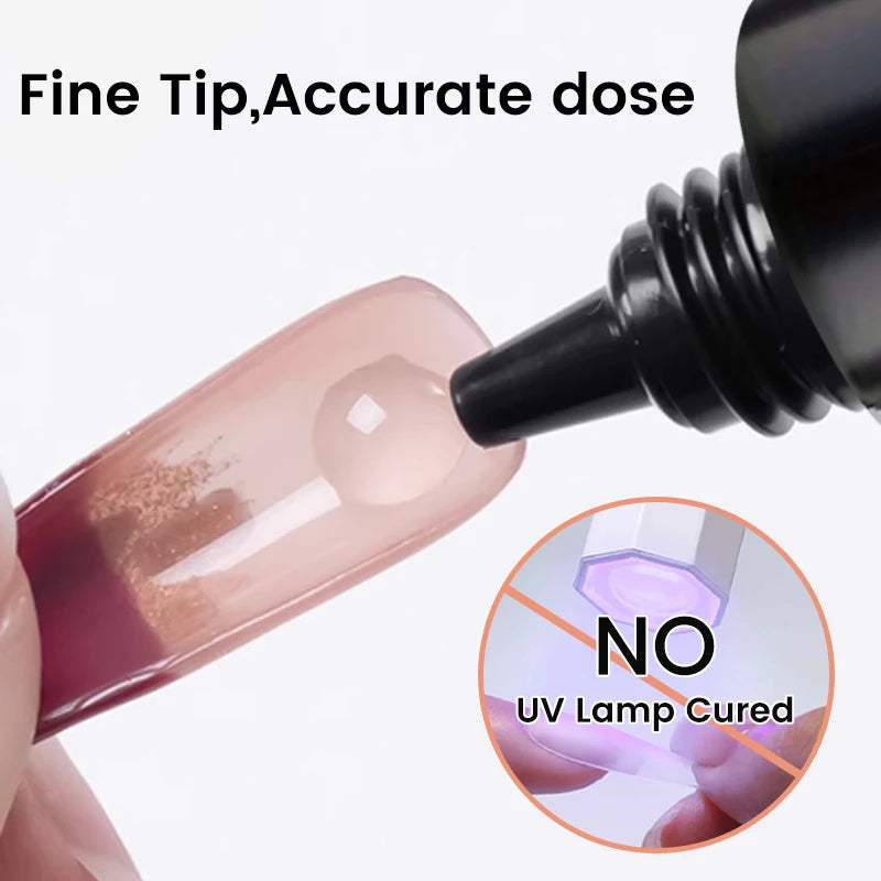 UR SUGAR 10g Nail Glue Remover Set For False Nail No Need Lamp Cured Long Lasting Soak Off Adhesion Gel Nail Manicure Tool